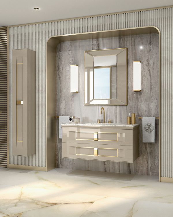 Prestige collection of Luxury Bathroom italian design furniture by Oasis